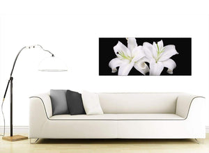 Trendy Floral Canvas Prints Panoramic 1128
