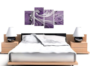 large purple purple and white spiral swirl canvas pictures 4270