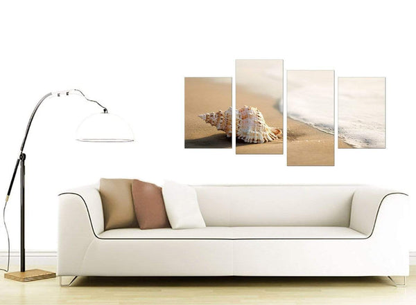 Sea Shells Shore Beach Canvas