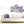 Modern Large Purple Grey Painting Abstract Living Room Canvas Pictures Decor - 4376 - 130cm Set of Prints