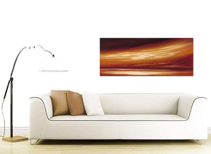 Large Abstract Canvas Wall Art Panoramic 1147
