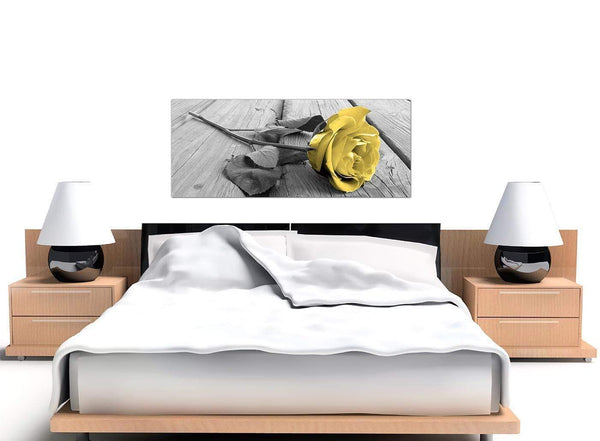 modern panoramic black and white rose canvas prints uk 1255