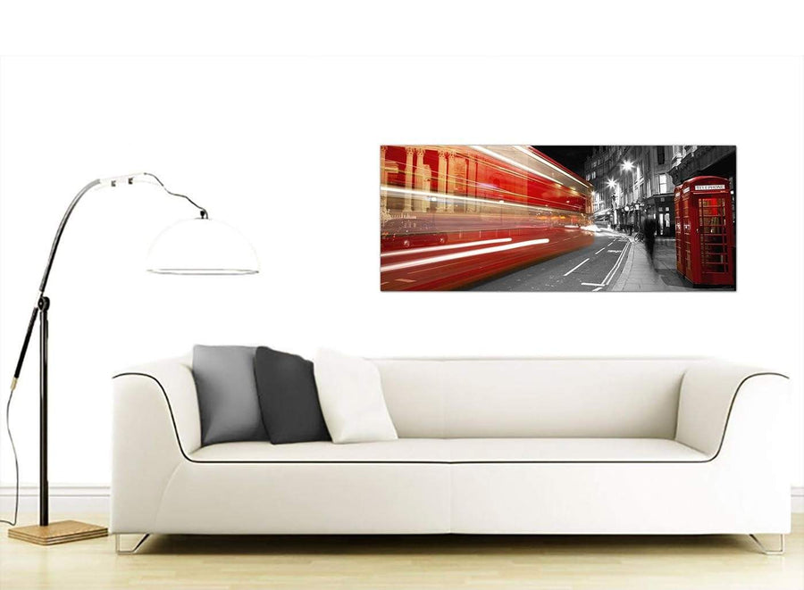 Large City Canvas Wall Art Wide 1127