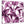 Modern Plum Aubergine White Tropical Leaves Canvas Modern 49cm Square 1S319S For Your Living Room