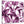 Modern Plum Aubergine White Tropical Leaves Canvas Modern 64cm Square 1S319M For Your Living Room
