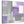 Modern Purple Grey Painting Abstract Living Room Canvas Pictures Decor 1s376l - 79cm Square Print