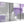 Next Set of 3 Panel Purple Grey Painting Kitchen Canvas Wall Art Accessories - Abstract 3376 - 126cm Set of Prints