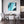 Next Turquoise and White - Abstract Dining Room Canvas Pictures Accessories 1s448l - 79cm Square Print