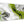 Panoramic Lime Green and Grey Swirl Bedroom Canvas Pictures Accessories - Abstract 1464 - 120cm Print