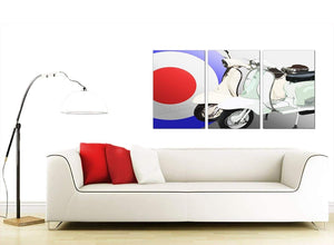 3 Panel Automotive Canvas Prints UK 125cm x 60cm 3150