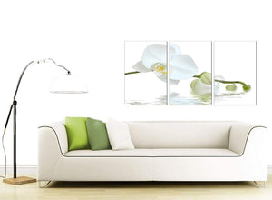 Set of 3 Flower Canvas Art 125cm x 60cm 3134
