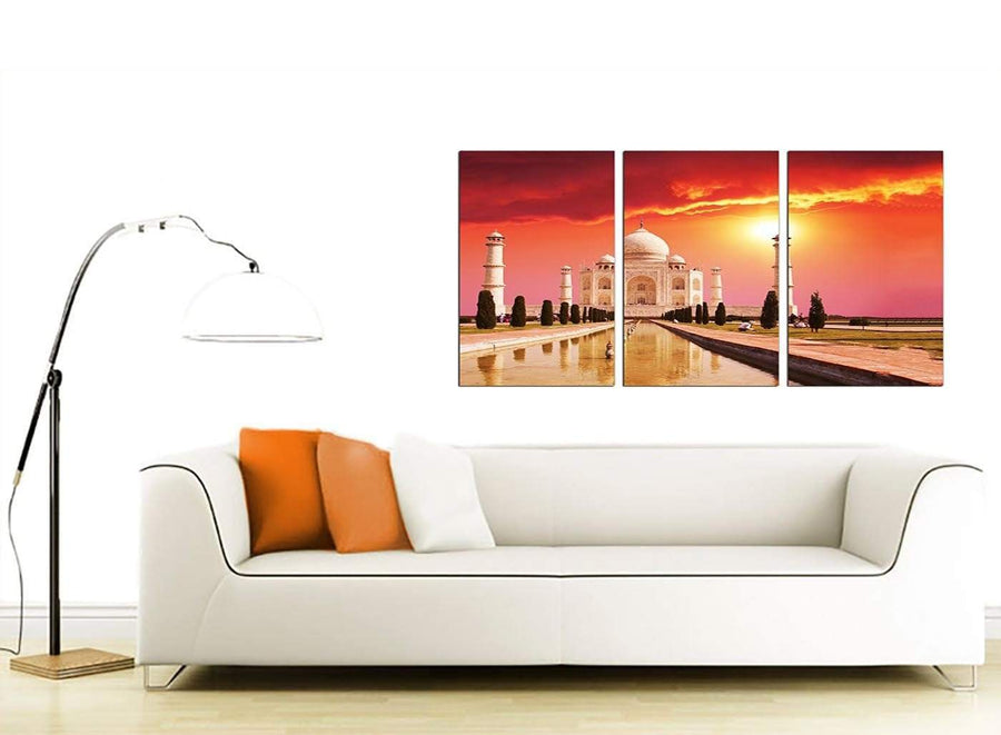 3 Panel Muslim Canvas Prints 125cm x 60cm 3193