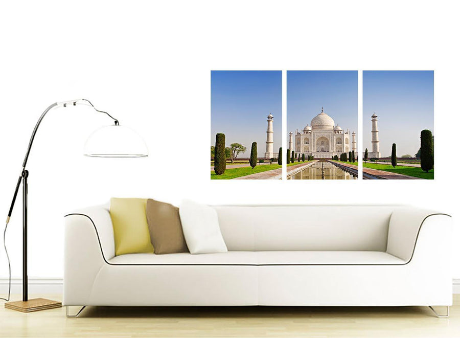 set of 3 landmark canvas prints living room 3203