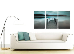 set of 3 seascape canvas art living room 3237