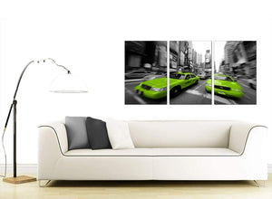 Set of 3 American City Canvas Pictures 125cm x 60cm 3027