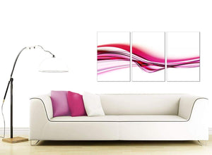 Set of 3 Abstract Canvas Wall Art 125cm x 60cm 3030