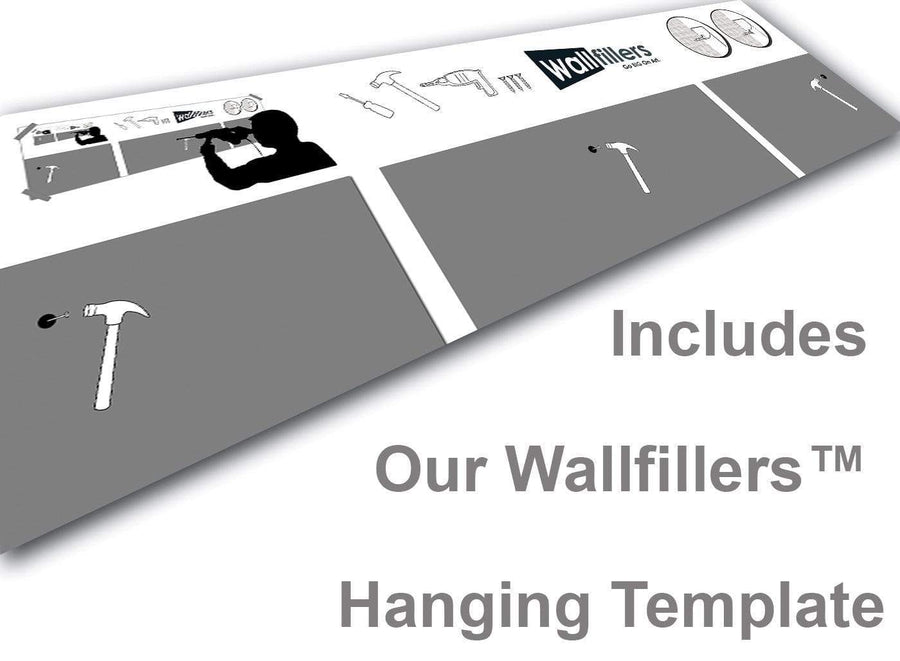 Wallfillers Hanging Template