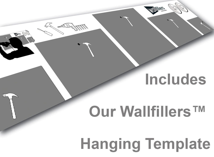 Wallfillers Canvas Hanging Template